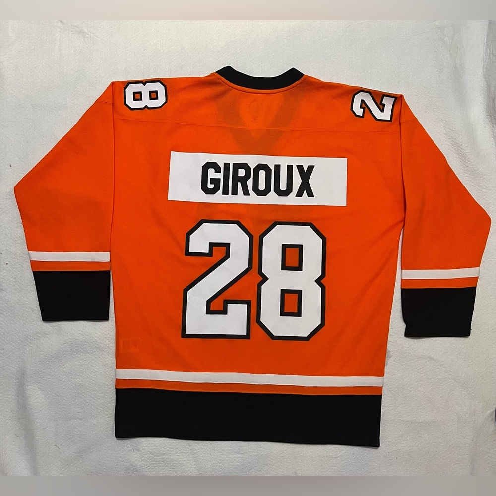 NHL Jersey / Size: Large / Color: Orange/Black/White